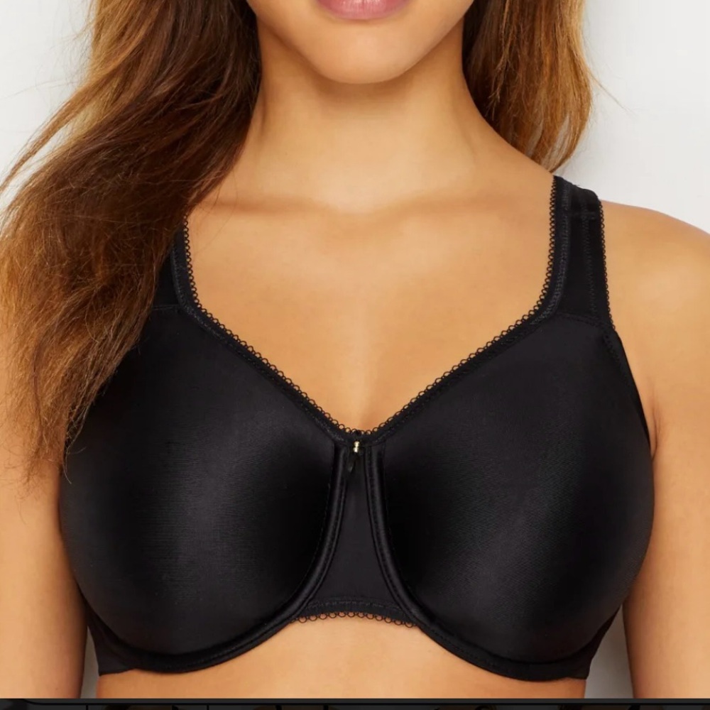Wacoal NWOT Basic Beauty underwire T-shirt bra - black 32DDD Style 853192.